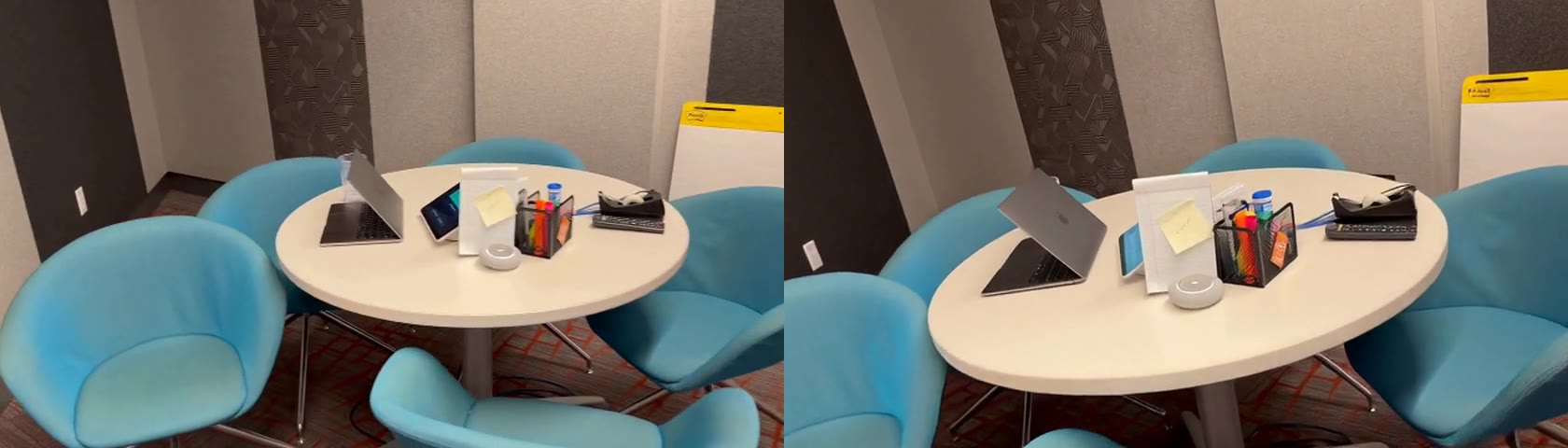 Resolution deficit: recorded input on the left, Vista4D reshoot with pickup on the right